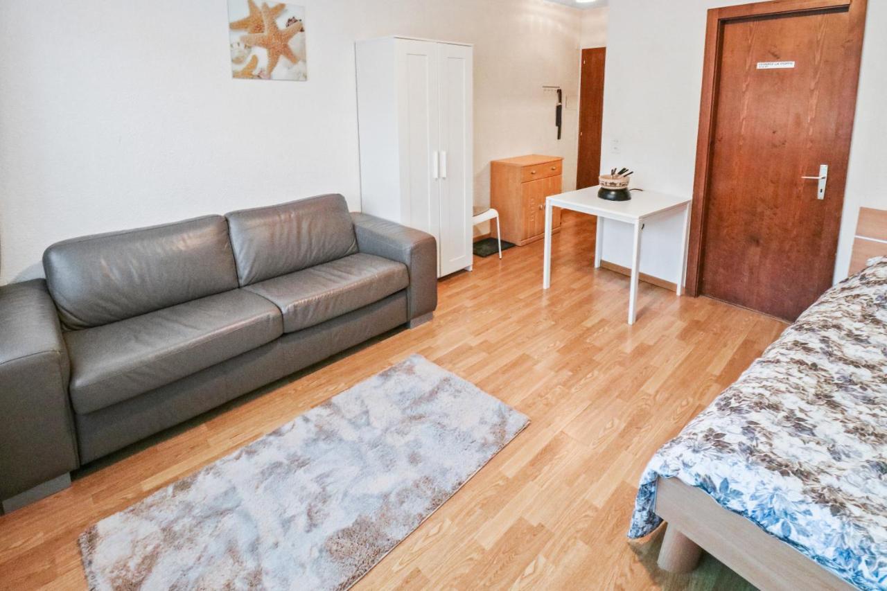 Studio Cosy Au Centre De 크란스몬타나 외부 사진