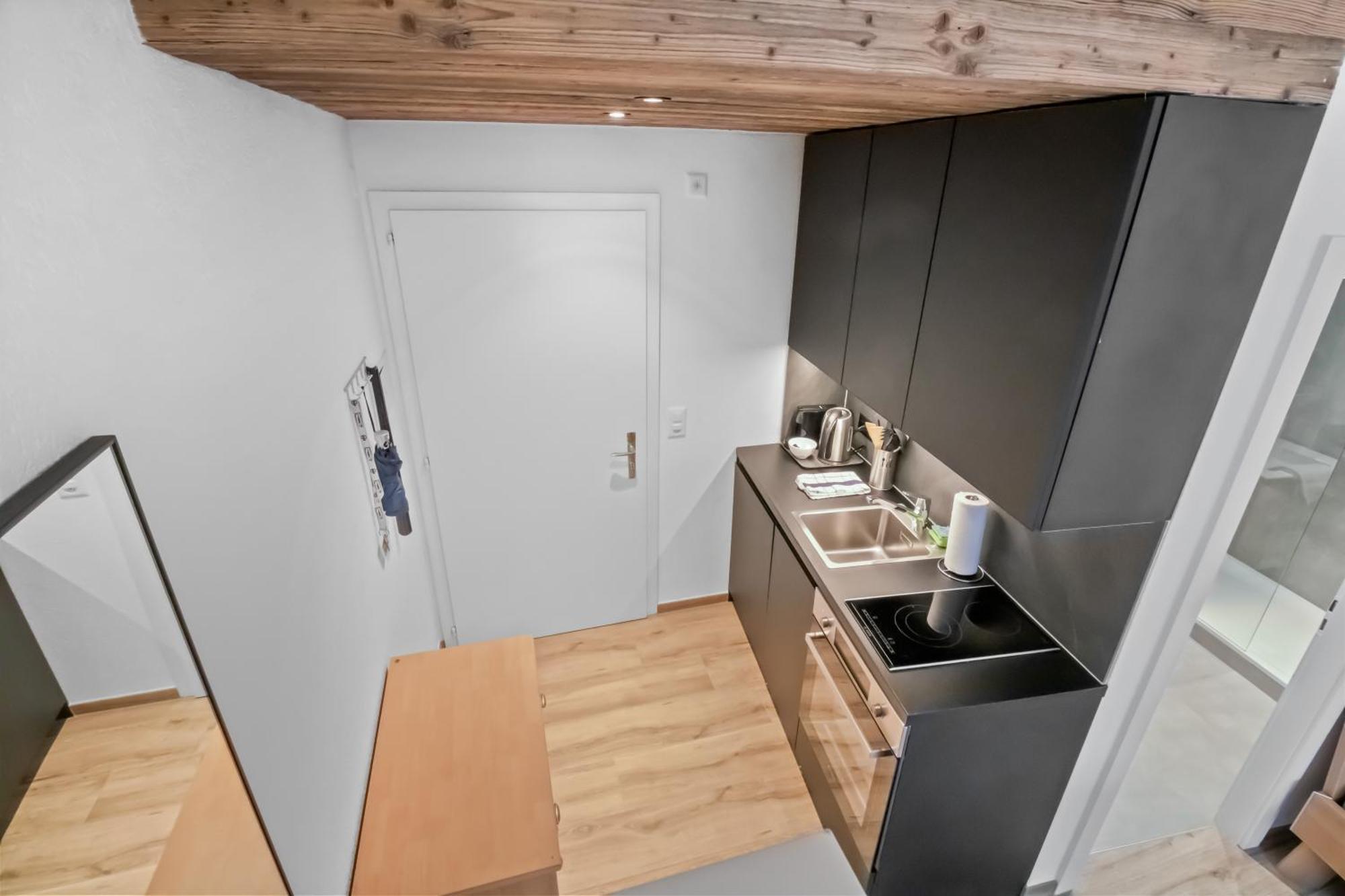 Studio Cosy Au Centre De 크란스몬타나 외부 사진