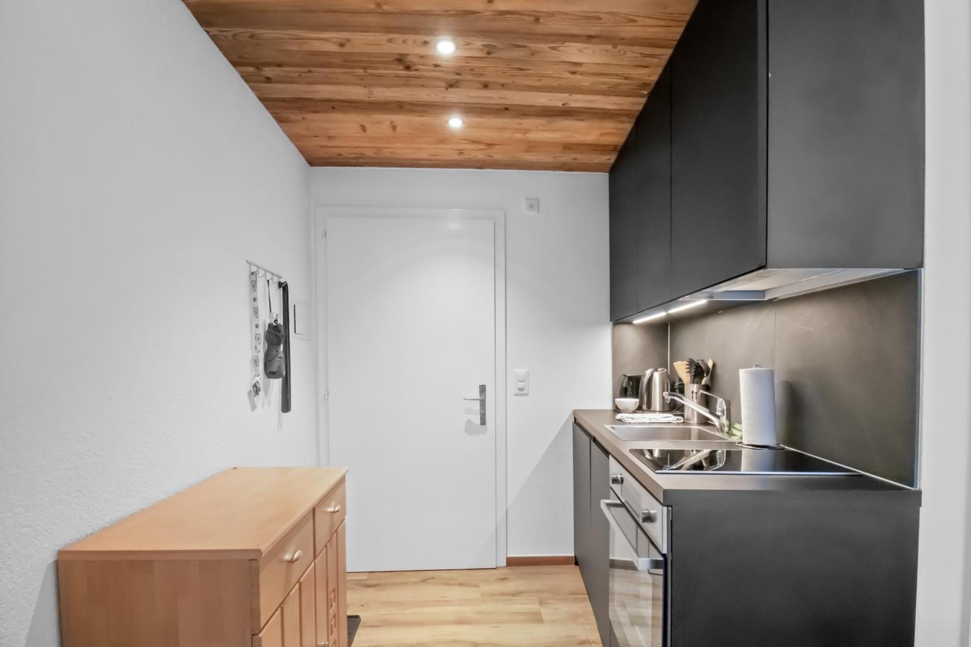 Studio Cosy Au Centre De 크란스몬타나 외부 사진
